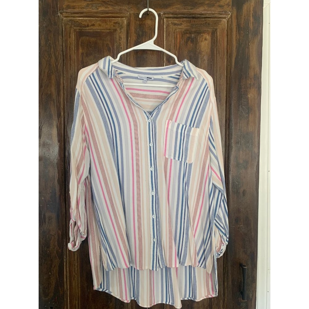 Striped Button Down